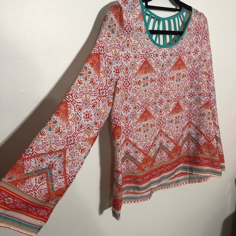 Altar’d State Aztec blouse - Picture 2 of 5